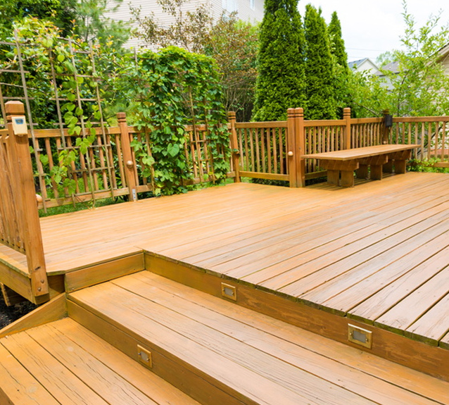 wooden deck repair